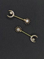 Nipples sol luna gold(1 unidad