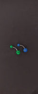 Ombligo star blue gren(2 unidades