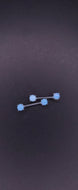 Opal blue nipple(2unidad